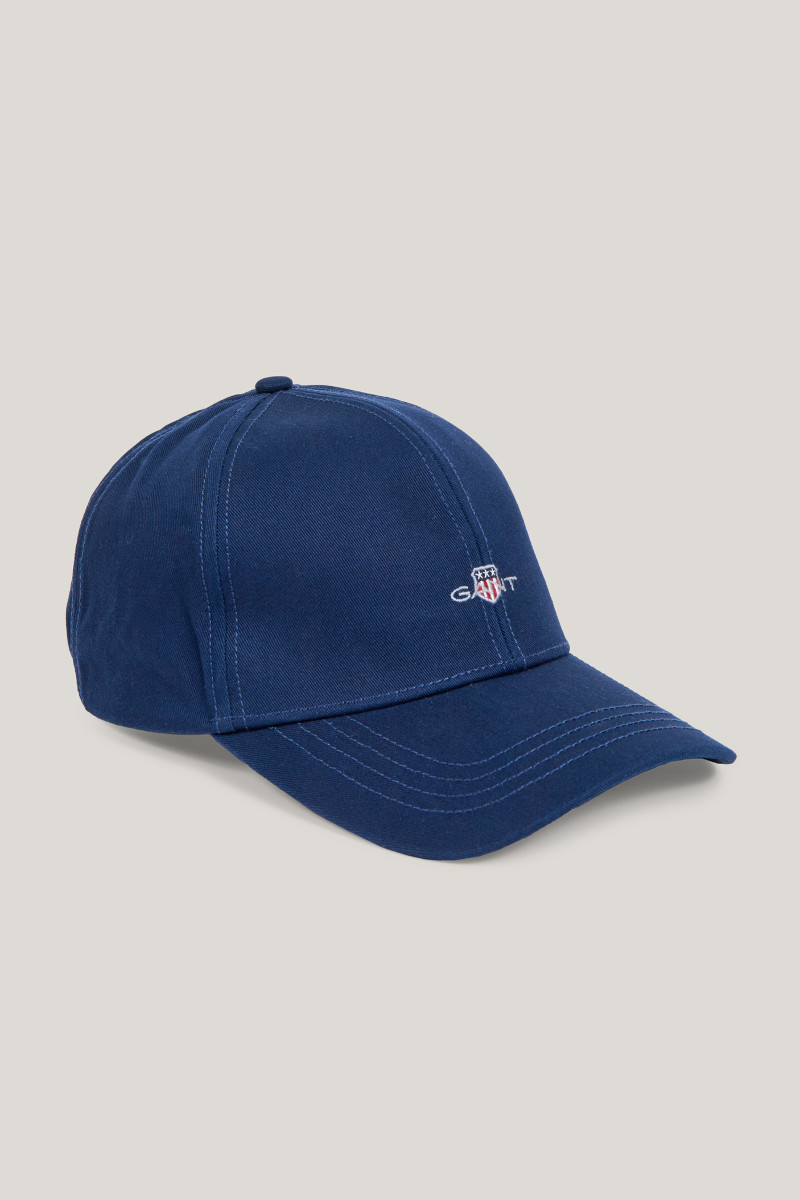 E-shop KŠILTOVKA GANT HIGH SHIELD COTTON TWILL CAP MARINE
