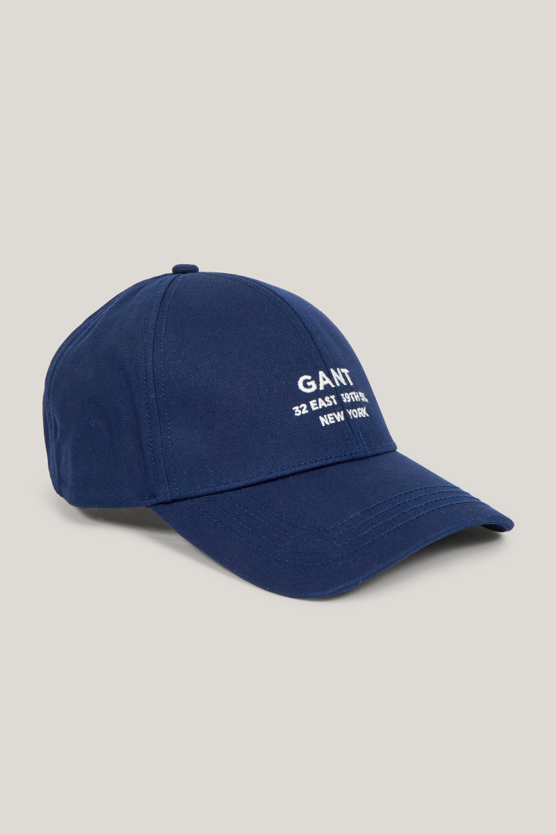 E-shop KŠILTOVKA GANT SCRIPT GRAPHIC CAP EVENING BLUE