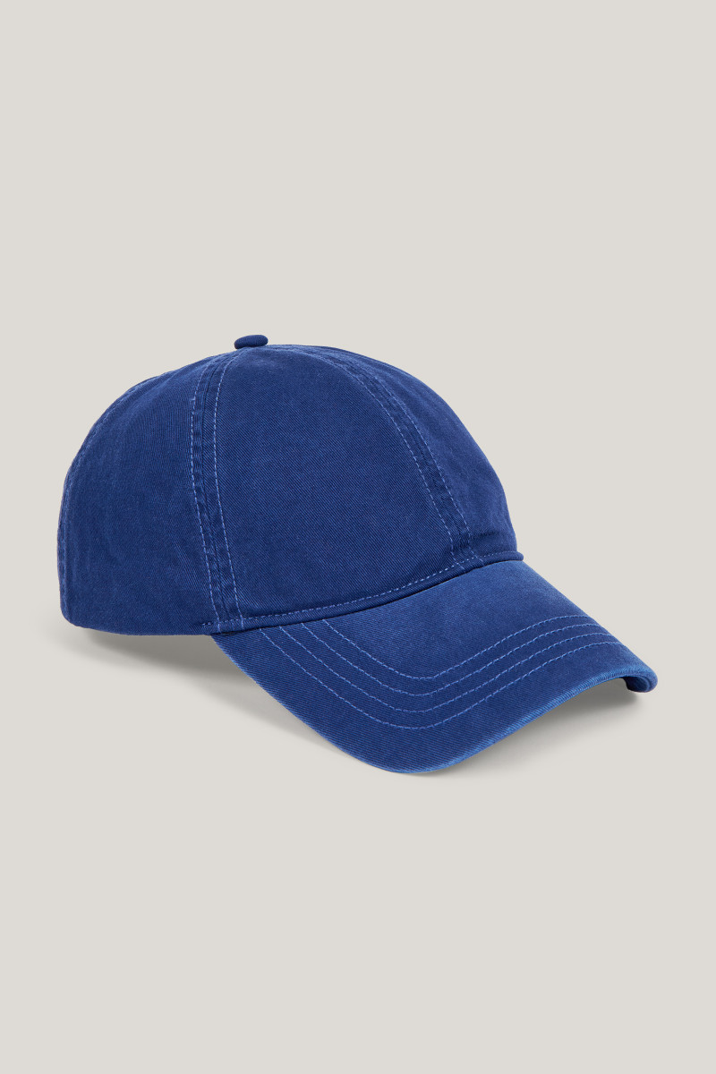KŠILTOVKA GANT SUNFADED COTTON TWILL CAP PERSIAN BLUE