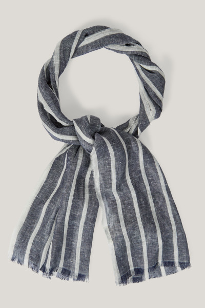 ŠATKA GANT STRIPED LINEN LIGHTWEIGHT SCARF - Fotografia č. 1