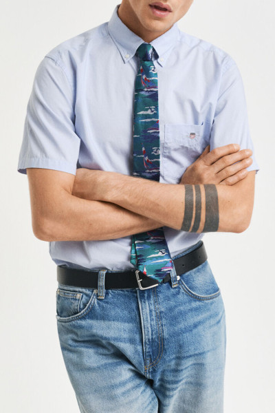 KRAVATA GANT SAILING SILK TIE - Fotografia č. 5