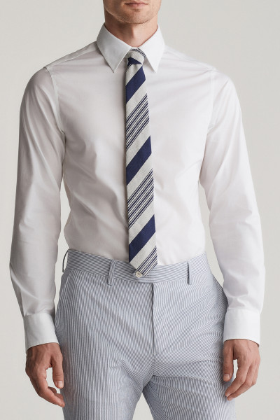 NYAKKENDŐ GANT STRIPED SILK TIE - Kép 3