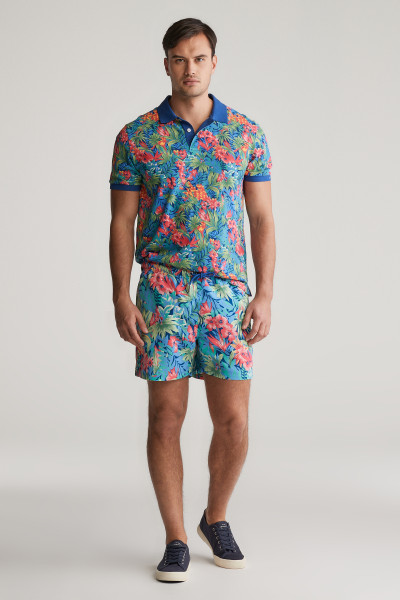 PLAVKY GANT FLORAL PRINT SWIM SHORTS - Fotografia č. 4