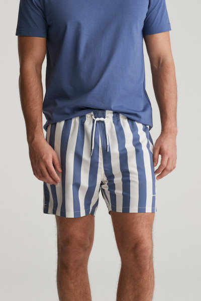 PLAVKY GANT BLOCK STRIPE SWIM SHORTS - Fotografie č. 2