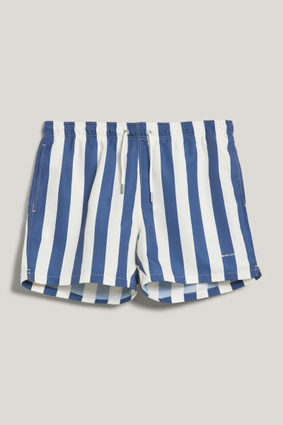 PLAVKY GANT BLOCK STRIPE SWIM SHORTS - Fotografie č. 4