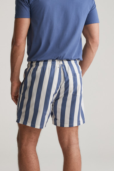 PLAVKY GANT BLOCK STRIPE SWIM SHORTS - Fotografie č. 3