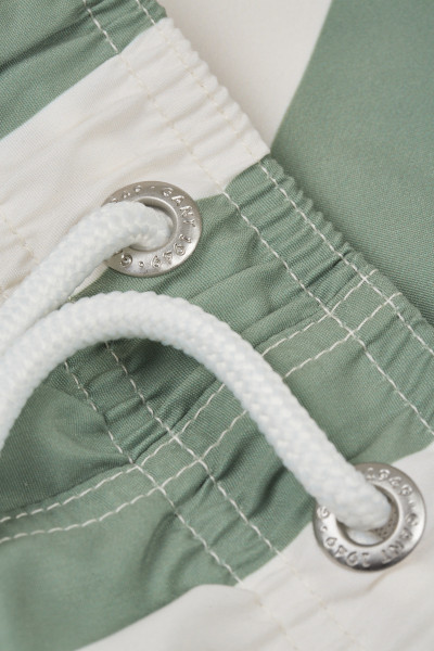 PLAVKY GANT BLOCK STRIPE SWIM SHORTS - Fotografie č. 6