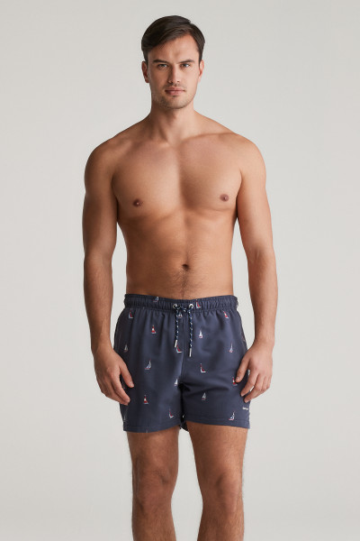 PLAVKY GANT BOAT EMBROIDERY SWIM SHORTS - Fotografie č. 1