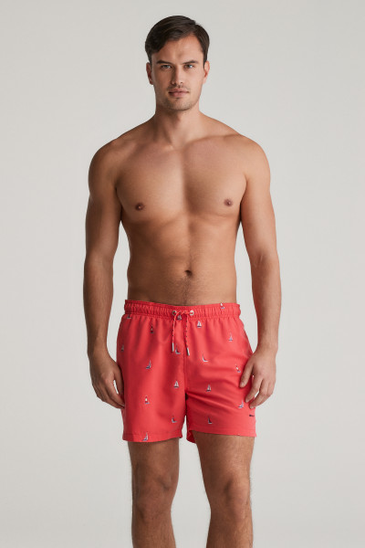 PLAVKY GANT BOAT EMBROIDERY SWIM SHORTS - Fotografie č. 1