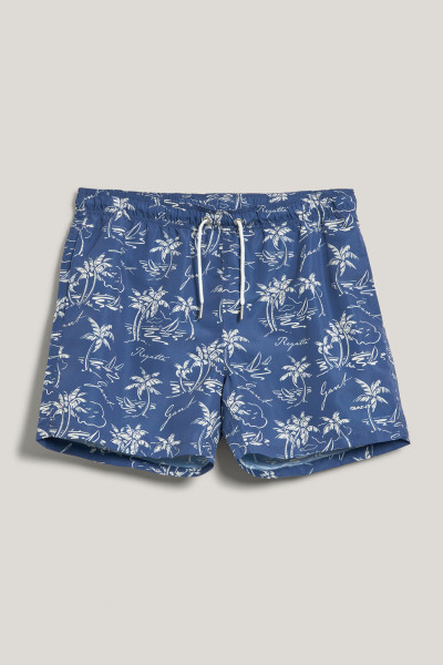 PLAVKY GANT ISLAND PRINT SWIM SHORTS - Fotografie č. 4