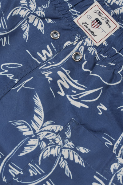 PLAVKY GANT ISLAND PRINT SWIM SHORTS - Fotografie č. 7