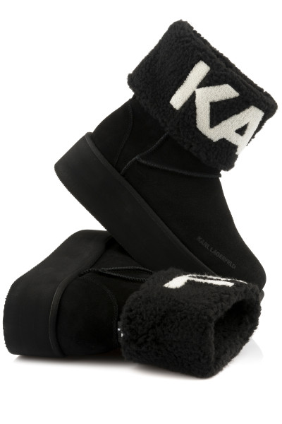 KOTNÍKOVÁ OBUV KARL LAGERFELD THERMO KARL LOGO ANKLE BOOT - Fotografie č. 1