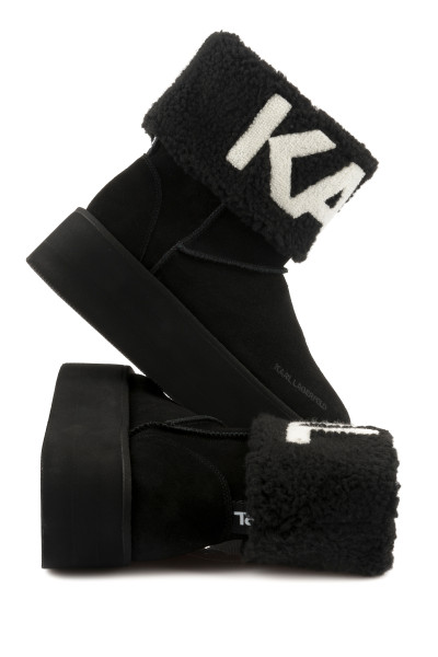 KOTNÍKOVÁ OBUV KARL LAGERFELD THERMO KARL LOGO ANKLE BOOT - Fotografie č. 3