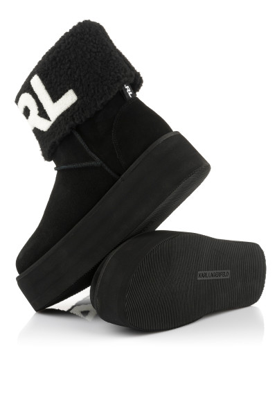 KOTNÍKOVÁ OBUV KARL LAGERFELD THERMO KARL LOGO ANKLE BOOT - Fotografie č. 4