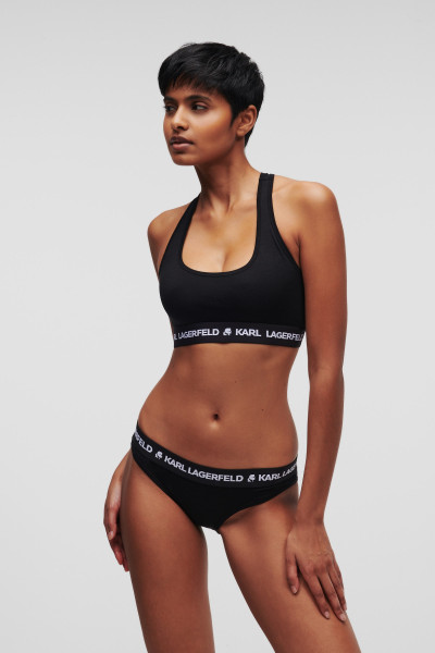 ALSÓNEMŰ KARL LAGERFELD LOGO BRALETTE - Kép 2