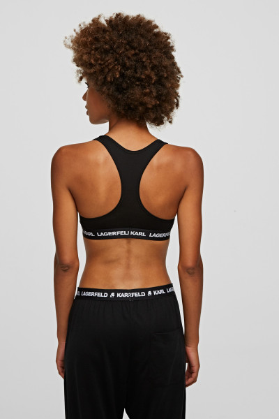 ALSÓNEMŰ KARL LAGERFELD LOGO BRALETTE - Kép 5