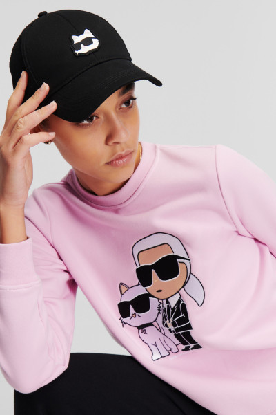 KŠILTOVKA KARL LAGERFELD K/IKONIK 2.0 CHOUPETTE CAP - Fotografie č. 3