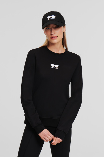 MIKINA KARL LAGERFELD EMBROIDERY SUNGLASSES SWEAT - Fotografie č. 1