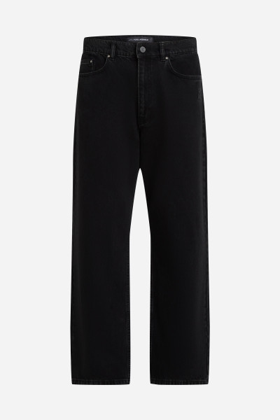 DŽÍNY KARL LAGERFELD KL RELAX STRAIGHT LEG JEANS - Fotografie č. 5