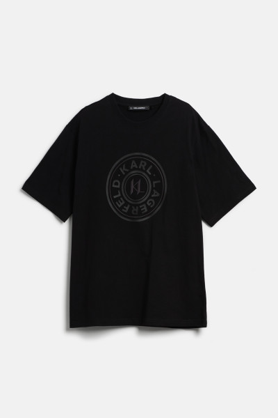 TRIČKO KARL LAGERFELD CIRCLE LOGO T-SHIRT - Fotografie č. 1