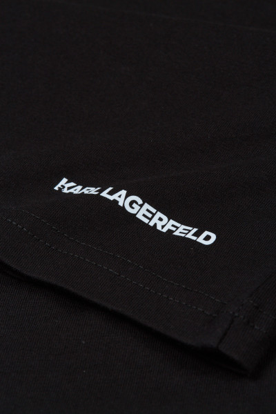 TRIČKO KARL LAGERFELD CIRCLE LOGO T-SHIRT - Fotografie č. 4