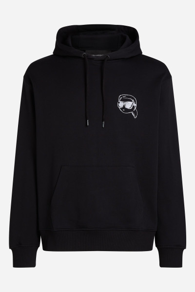 MIKINA KARL LAGERFELD BIG IKON HOODIE - Fotografia č. 5