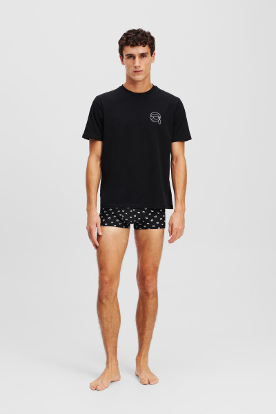 PYŽAMO KARL LAGERFELD IKON TEE + BOXER GIFT SET - Fotografie č. 3