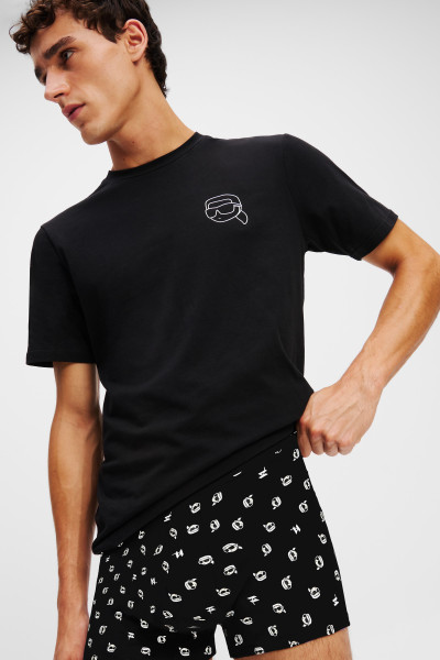 PYŽAMO KARL LAGERFELD IKON TEE + BOXER GIFT SET - Fotografie č. 5