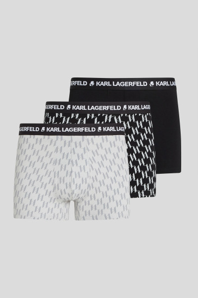 SPODNÁ BIELIZEŇ KARL LAGERFELD MONOGRAM AOP TRUNK - Fotografia č. 1