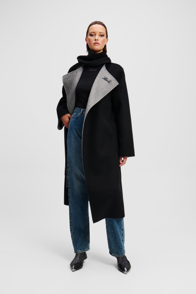 DŽÍNY KARL LAGERFELD STRAIGHT LEG DENIM PANTS - Fotografie č. 3