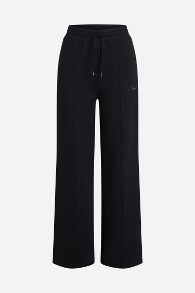 TEPLÁKY KARL LAGERFELD WIDE LEG SWEATPANTS - Fotografie č. 4