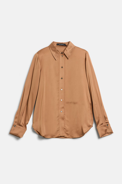 KOŠILE KARL LAGERFELD FLUID BUTTON DOWN SHIRT - Fotografie č. 1