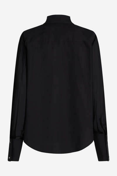 KOŠEĽA KARL LAGERFELD KARL SNAP POPLIN SHIRT - Fotografia č. 6