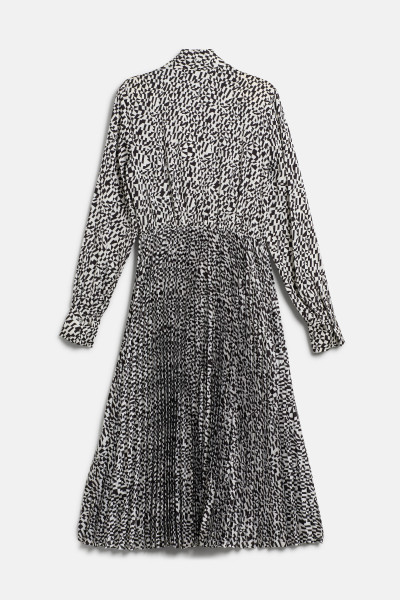 ŠATY KARL LAGERFELD PLEATED SHIRT DRESS - Fotografia č. 2