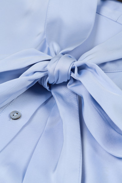 ŠATY KARL LAGERFELD PLEATED SHIRT DRESS - Fotografie č. 4