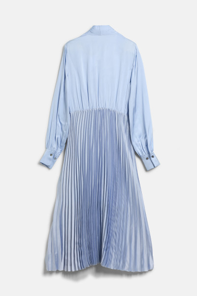 ŠATY KARL LAGERFELD PLEATED SHIRT DRESS - Fotografie č. 2