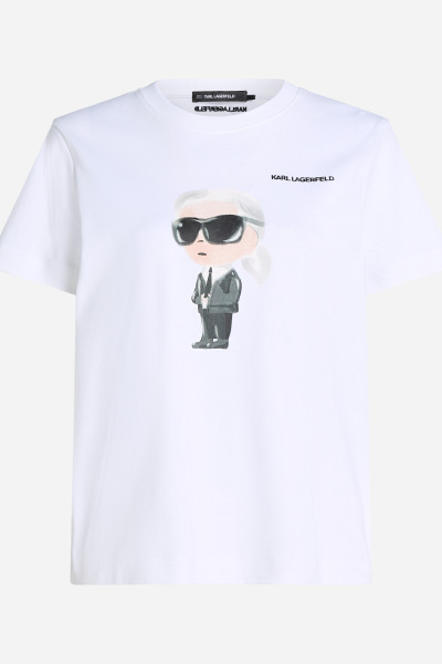 TRIČKO KARL LAGERFELD IKON AQUARELLE K T-SHIRT - Fotografia č. 5