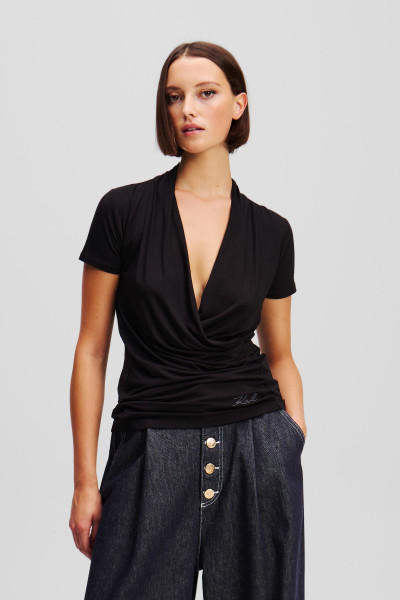 TRIČKO KARL LAGERFELD FEMININE T-SHIRT - Fotografia č. 1