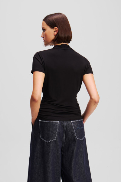 TRIČKO KARL LAGERFELD FEMININE T-SHIRT - Fotografia č. 3