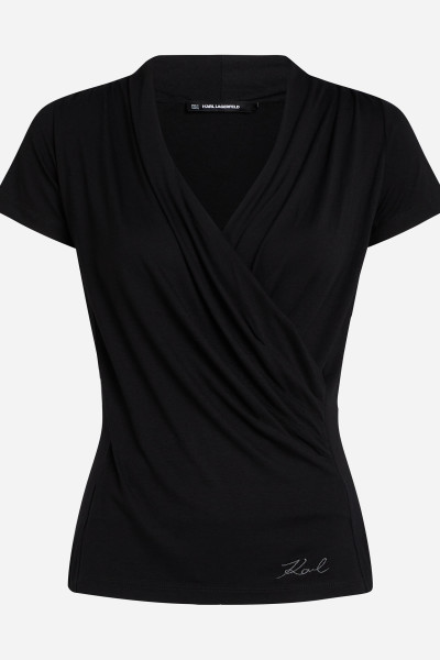 TRIČKO KARL LAGERFELD FEMININE T-SHIRT - Fotografia č. 5