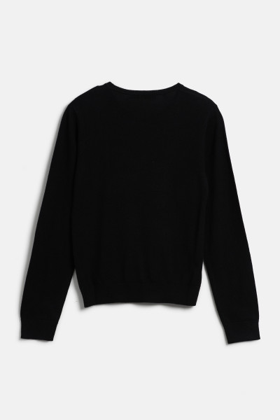 PULÓVER KARL LAGERFELD HEARTS LSLV KNIT TOP - Kép 2