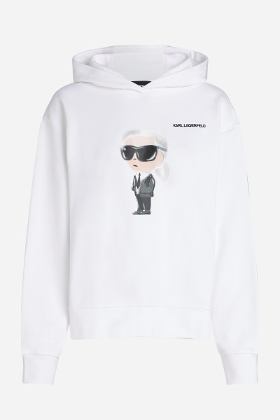 MIKINA KARL LAGERFELD IKON AQUARELLE K HOODIE - Fotografia č. 5