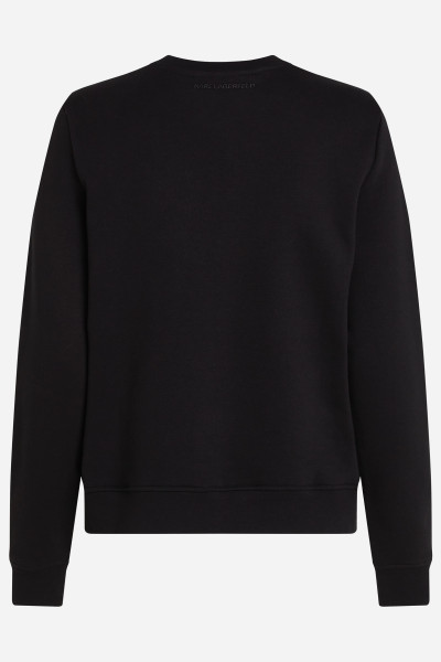 MIKINA KARL LAGERFELD BOUCLE KARL SIGNATURE SWEAT - Fotografie č. 6