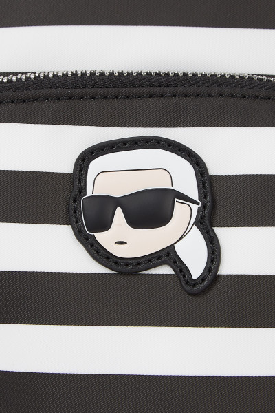 BATOH KARL LAGERFELD IKON NYLON SM BACKPACK - Fotografie č. 4