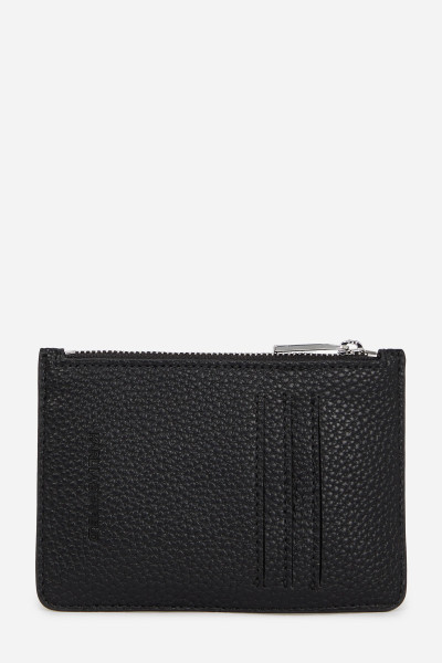 BANKKÁRTYA TOK KARL LAGERFELD K/SKUARE ZIP CARDHOLDER GRAINY - Kép 3