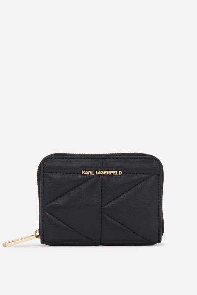 PÉNZTÁRCA KARL LAGERFELD K/KUILT SM ZIP AROUND WALLET - Kép 1