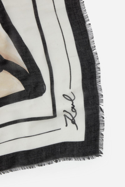 ŠÁTEK KARL LAGERFELD K/SIGNATURE BAGS SCARF - Fotografie č. 5