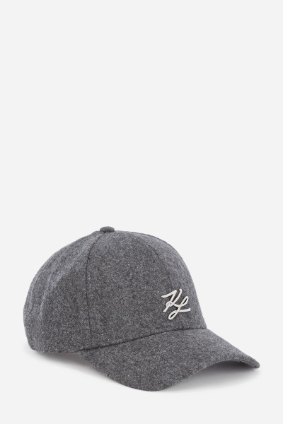 KŠILTOVKA KARL LAGERFELD K/AUTOGRAPH PIN WOOL CAP - Fotografie č. 1