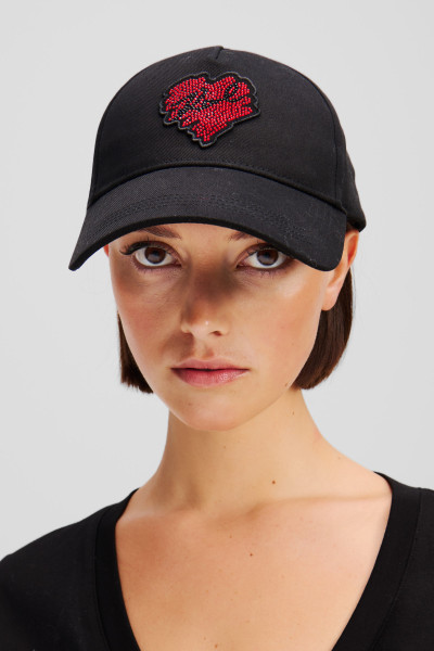 SAPKA KARL LAGERFELD K/HEARTS CAP - Kép 4