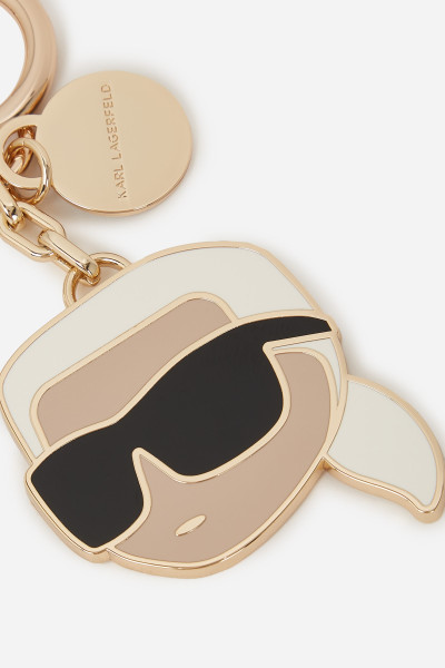 KULCSTARTÓ KARL LAGERFELD IKON CHARM KEYCHAIN - Kép 3